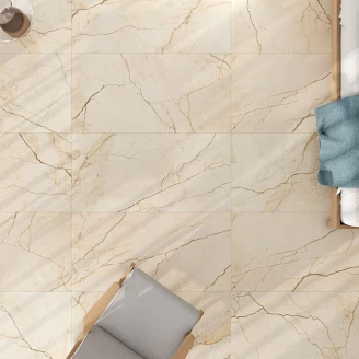 Marmor Gulvflis <strong>Avorio</strong>  Beige Matt 60x120 cm